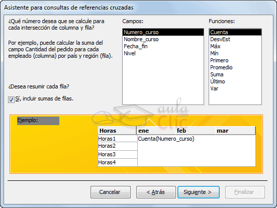 Ventana Asistente Ref cruzadas - Elegir tipo de operaci&oacute;n