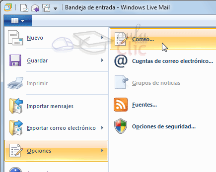 Opciones